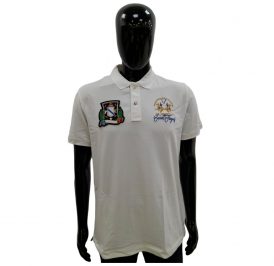 Camiseta La Martina Polo Masculino S.EQ.JMP321-BLA 04 ST.Tropez - Imagem 1