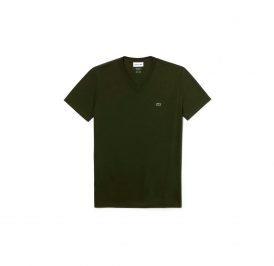 Camiseta Lacoste Masculino TH6710-U30 05 - Verde Musgo - Imagem 1