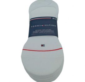 Meias Tommy Hilfiger Unisex ETE269-43169 OS - 6 Pares - Branco - Imagem 1