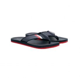 Chinelo Tommy Hilfiger Masculino FM0FM01360403-403 41 - Azul Marinho - Imagem 1