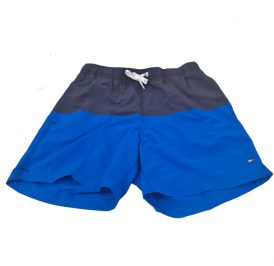 Short De Praia Tommy Hilfiger Masculino UB0UB00121-982 04 - Preto Azul - Imagem 1