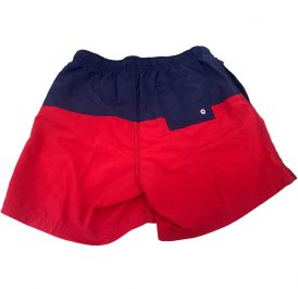 Short De Praia Tommy Hilfiger Masculino UB0UB00121-979 10 - Azul Marinho/Vermelho - Imagem 1