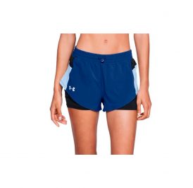Short UNDER ARMOUR Feminina 1305149-574 MD - Azul Marinho - Imagem 1