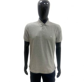 Camiseta INDIVIDUAL Polo Masculino 08-75-0146-006 M - Cinza - Imagem 1