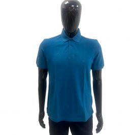Camiseta INDIVIDUAL Polo Masculino 08-75-0147-023 G - Azul Medio - Imagem 1