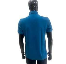 Camiseta INDIVIDUAL Polo Masculino 08-75-0147-023 XGG - Azul Medio - Imagem 1