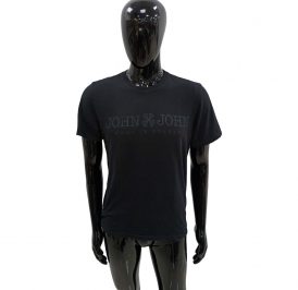 Camiseta John John Masculino 42-54-1921-009 P - Preto - Imagem 1