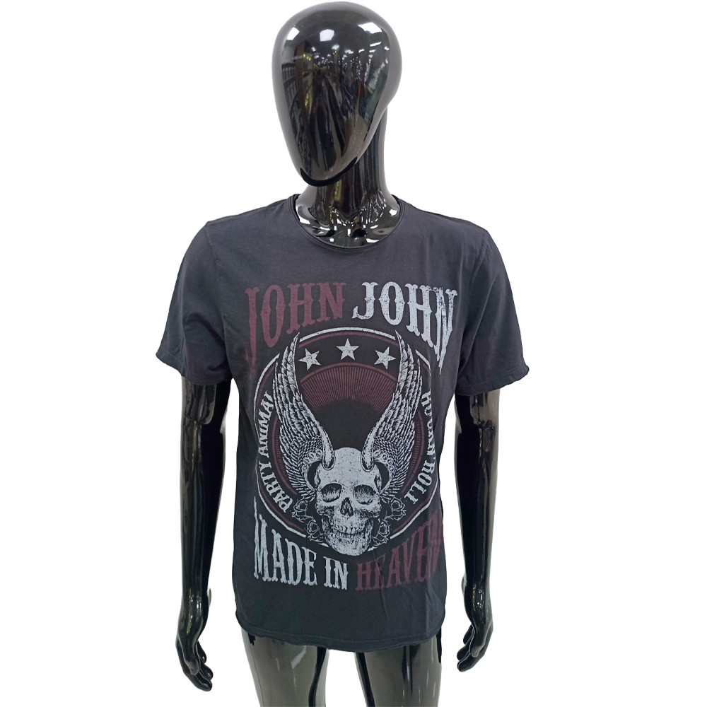 Camiseta John John Skull Preta - Compre Agora