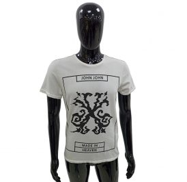 Camiseta John John Masculino 42-54-3557-011 P - Branco - Imagem 1