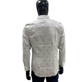 Camisa Tommy Hilfiger Feminina WW0WW26601-0Z2-001 40 Mini Th Foil Ithac - Imagem 1
