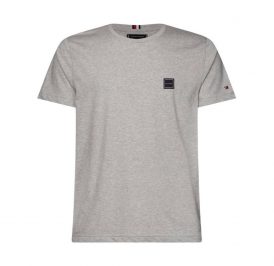 Camiseta Tommy Hilfiger Masculino MW0MW12682-P9V-00 L Cloud Heather - Imagem 1