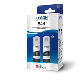 Frasco de Tinta Epson T544120-2P PACK com 2 Peças 65ML Preta - Imagem 1