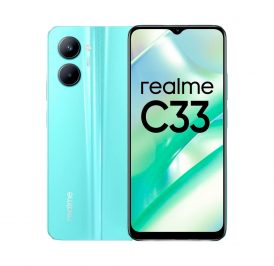 Smartphone realme C33 Dual SIM 4GB+128GB INT+NFC 6.5" OS realme UI S Anatel - Aqua Blue - 6052736 RMX3624 - Imagem 1