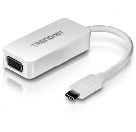 Adaptador USB-C A VGA HDTV TRENDnet TUC-VGA - Imagem 1