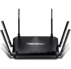 Roteador Wireless TRENDNet TEW-828DRU AC3200 Dual Band Bivolt - Preto - Imagem 1