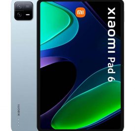 Tablet Xiaomi Pad 6 11'' Wi-Fi 8GB+256GB OS 13 - Mist Blue US 47800-VHU4338US-23043RP34G - Imagem 1