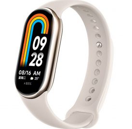 Pulseira Inteligente Xiaomi Smart Band 8 Bluetooth - Champagne Gold 46719 BHR7166GL M2239B1 - Imagem 1
