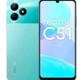Smartphone realme C51 RMX3830 Dual SIM 4GB+128GB 6.74" OS 13 - Mint Green 631011000334 - Imagem 1