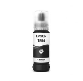 Frasco de Tinta Epson T554120-AL Preto 70ML L8180 - L8160 - Imagem 1
