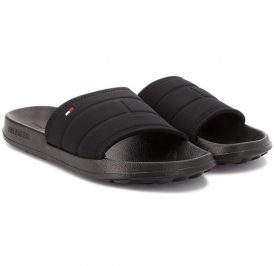 Chinelo Tommy Hilfiger Masculino FM0FM01557990-990 41/42 Preto - Imagem 1