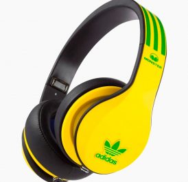 Fone de Ouvido Monster adidas Originals Mini Jack 3.5 mm - Amarelo - Imagem 1