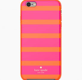 Capa Kate Spade para iPhone 6 e 6S - Rosa/Laranja - Imagem 1