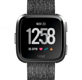 Smartwatch Fitbit Versa Special Edition Bluetooth - Preto - Imagem 1