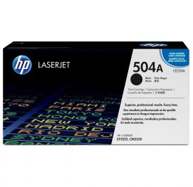 Toner HP 504A Preto - CE250A - Imagem 1