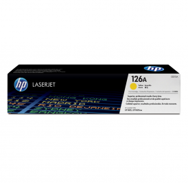 Toner HP 126A Amarelo - CE312A - Imagem 1