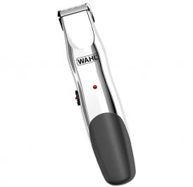 Barbeador Elétrico Wahl Groomsman 9916-1008 Recarregável - Prata - Imagem 1