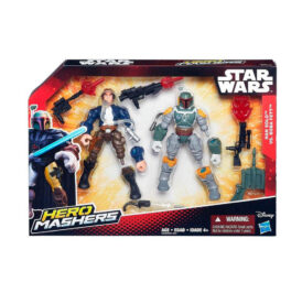 Boneco Hasbro Star Wars B3828 Han Solo Vs Boba Fett - Imagem 2
