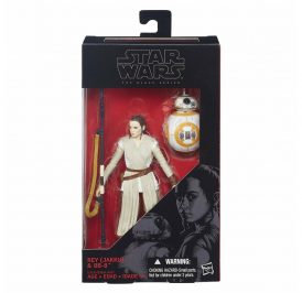 Boneco Hasbro Star Wars B3836 Rey Jakku & BB-8 15CM - Imagem 1