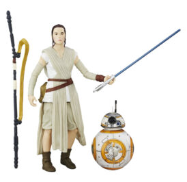 Boneco Hasbro Star Wars B3836 Rey Jakku & BB-8 15CM - Imagem 2