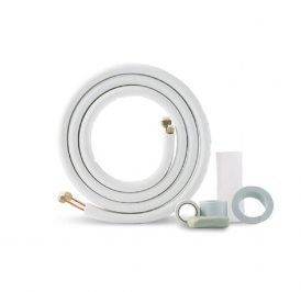 AR COND KIT INSTALACAO CANOS+CONECTOR P/  9 E 12 MIL 3 METROS - PIPE - Imagem 1