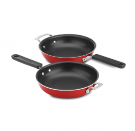 Frigideira Frittata Cuisinart FP2-24R 25CM  Vermelho - 2 Peças - Imagem 1