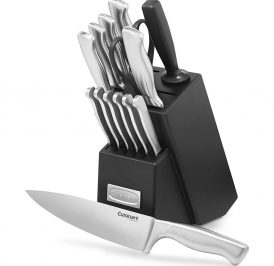 Jogo De Facas Com Faqueiro Cuisinart C77SS-15P Inoxidável Cinza - 15 Peças - Imagem 1
