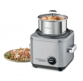 Panela Eletrica De Arroz Cuisinart CRC-400 4 Xicaras Inoxidável - 110V - Imagem 1