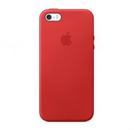 Case Apple iPhone 5s Couro Vermelho MF046LL/A - Imagem 1