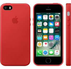Case Apple iPhone 5s Couro Vermelho MF046LL/A - Imagem 3