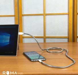 Cabo FuseChicken Usb-A/Micro USB 1.0m Titan M Prata - IDM - Imagem 1