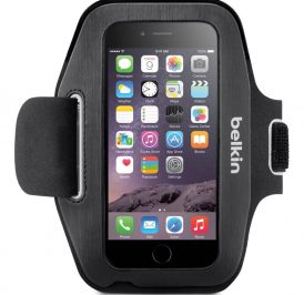 Braçadeira Belkin Slim-Fit Para IPhone  6/6S Preto - F8W499BTC00 - Imagem 1