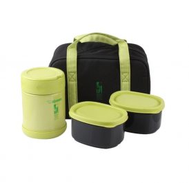 Pote Termico Zojirushi SW-EZE35GA Com 3 Potes - Imagem 1