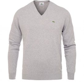 Suéter Lacoste Masculino AH8591-V35 003 - Argent - Imagem 1