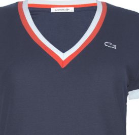 LACOSTE CAMISA F TF0073-JZ8-044 AZUL MARINHO - TF0073-JZ8-044 - Imagem 1