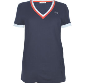 LACOSTE CAMISA F TF0073-JZ8-044 AZUL MARINHO - TF0073-JZ8-044 - Imagem 2
