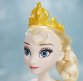 Boneca Hasbro Frozen Roya B9203 Elsa Vestido Real - Imagem 5