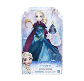 Boneca Hasbro Frozen Roya B9203 Elsa Vestido Real - Imagem 6