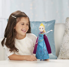 Boneca Hasbro Frozen Roya B9203 Elsa Vestido Real - Imagem 9