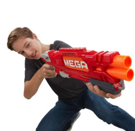 Lançador de Dardos Hasbro B9789 Nerf N-Strike Mega Doublebreach - Imagem 2