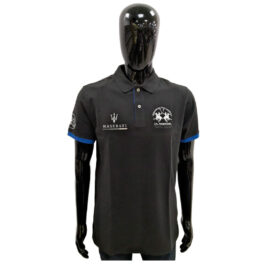 Camiseta La Martina Polo Masculino S.EQ.MASERATI 04 Preto - Imagem 2